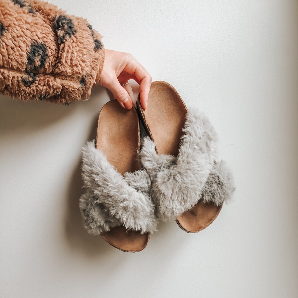 Urban Outfittera Hard sole slippers